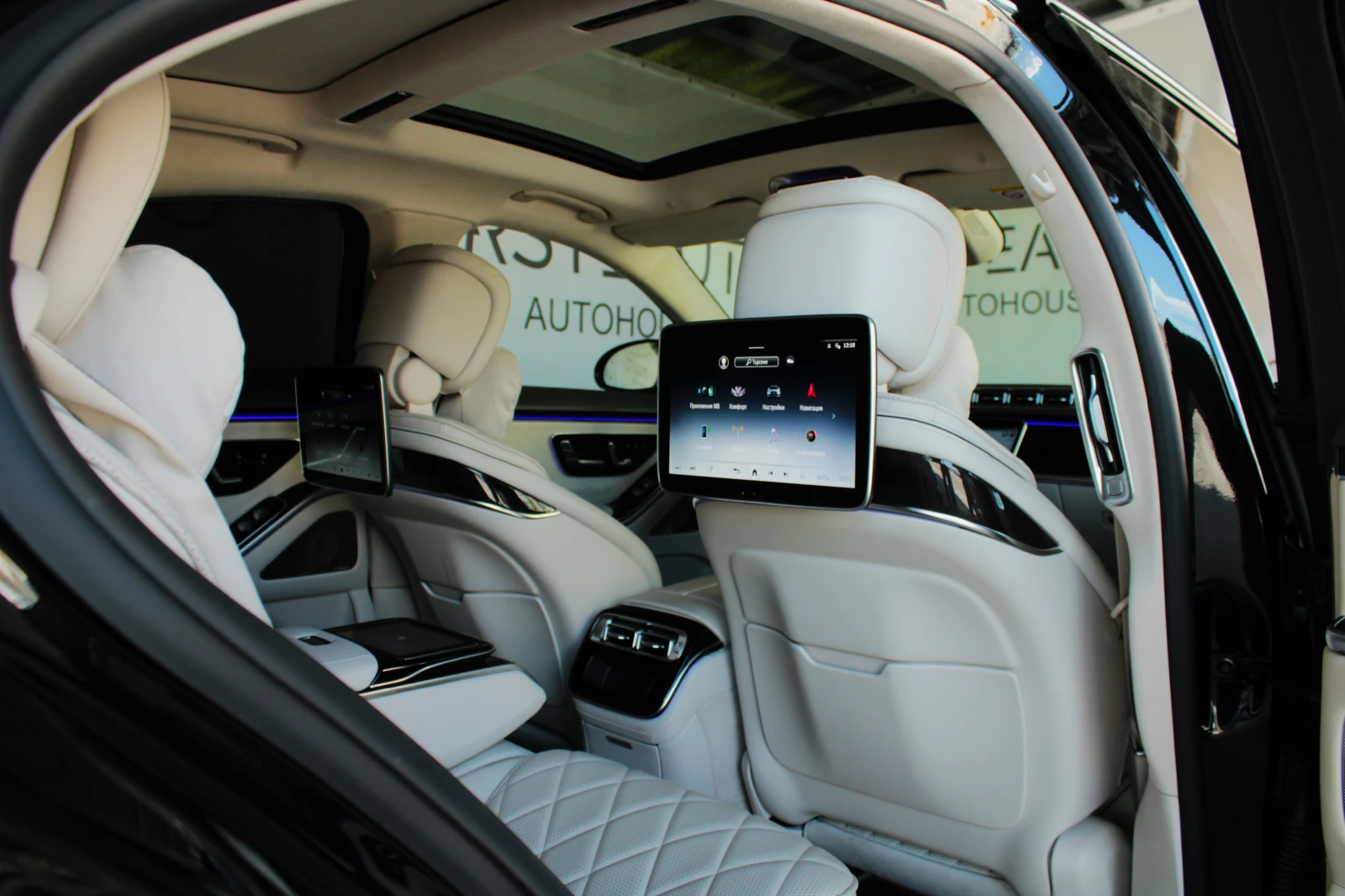 Mercedes-Benz S 400 d 4M BRABUS TV PANO 360 BURM DRIVER PACK | Mobile.bg   15