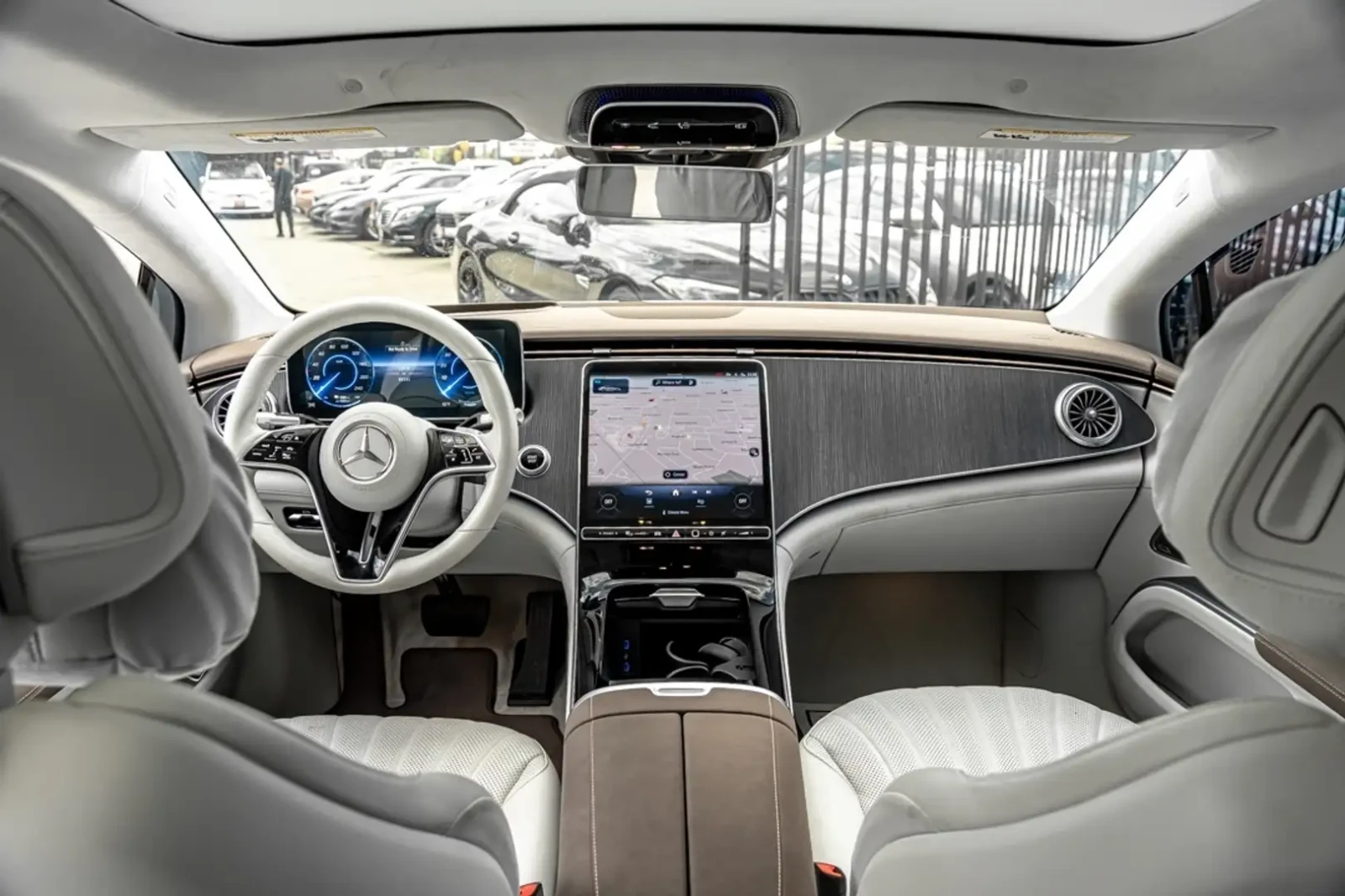 Mercedes-Benz EQS AMG LINE/BURMESTER/PANO/360 VIEW/DISTRONIC  | Mobile.bg   11