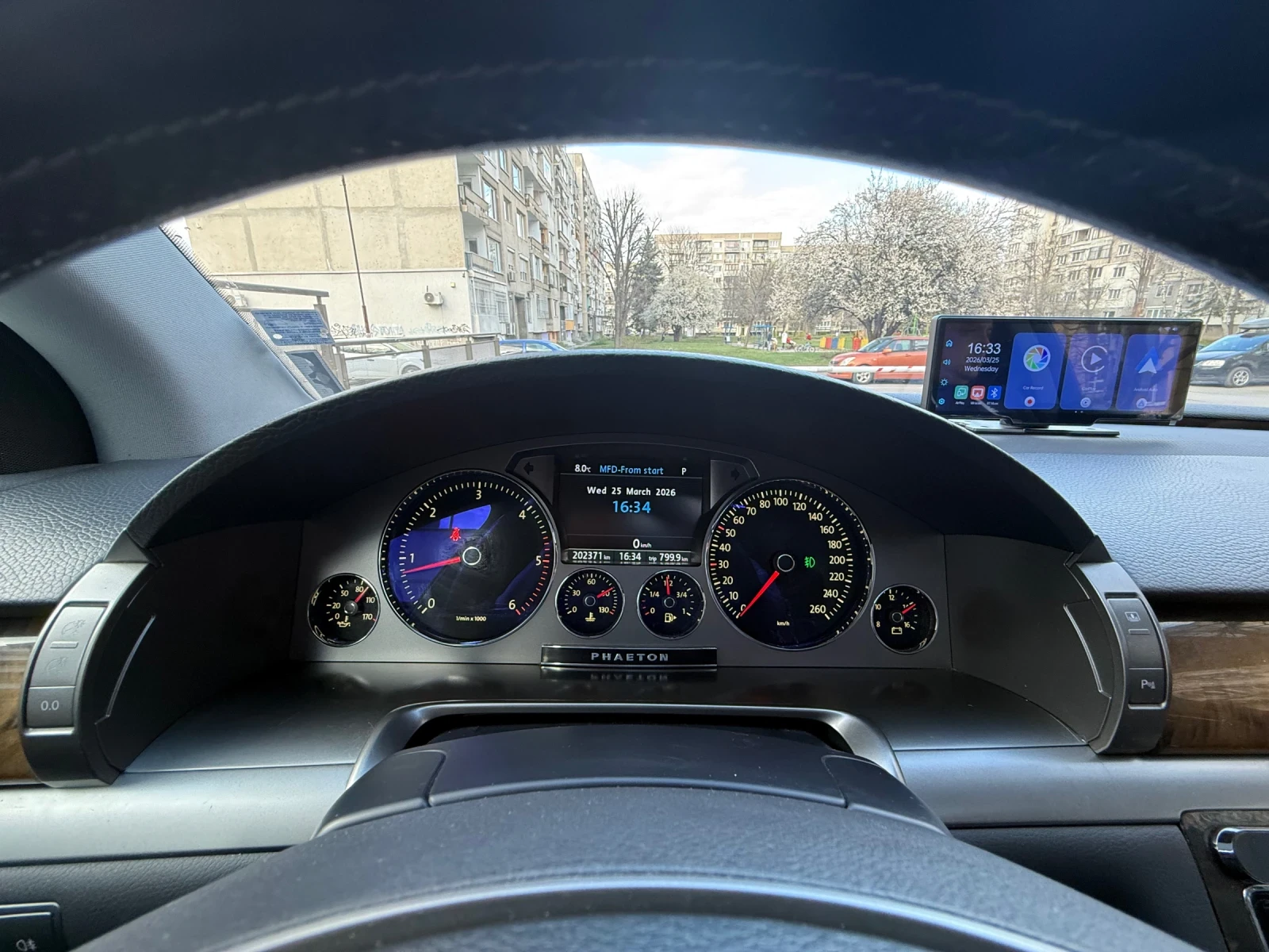 VW Phaeton 3.0 TDI 4 Motion Distronic, снимка 8 - Автомобили и джипове - 53996690