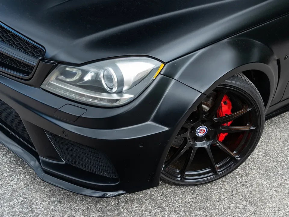 Mercedes-Benz C 63 AMG  BLACK SERIES KIT | ФИКСИРАНА ЦЕНА | CLEAN CARFAX , снимка 5 - Автомобили и джипове - 55225863