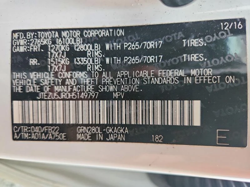 Toyota 4runner 4.0L 6 Rear-wheel drive, снимка 13 - Автомобили и джипове - 53865795