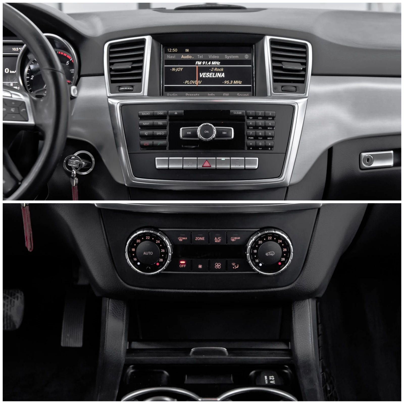 Mercedes-Benz ML 350 D AMG пакет, снимка 12 - Автомобили и джипове - 53959183