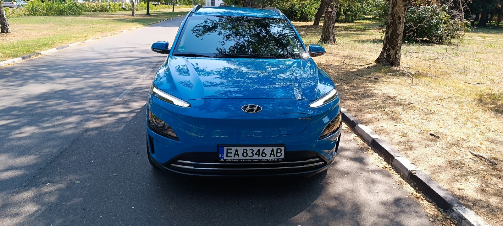Hyundai Kona EV 136к.с 42kw/h, снимка 3 - Автомобили и джипове - 55791404