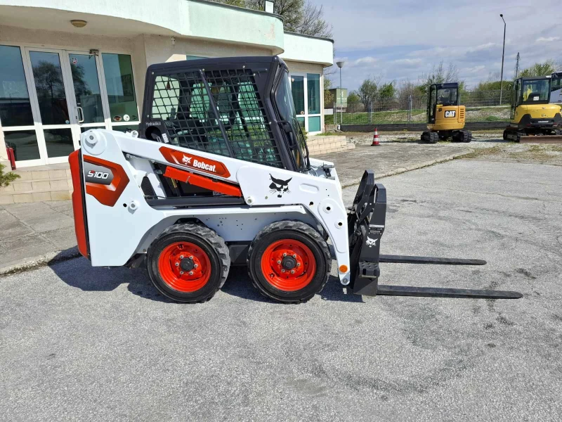 Мини челни товарачи Bobcat S 100, снимка 4 - Индустриална техника - 49403329