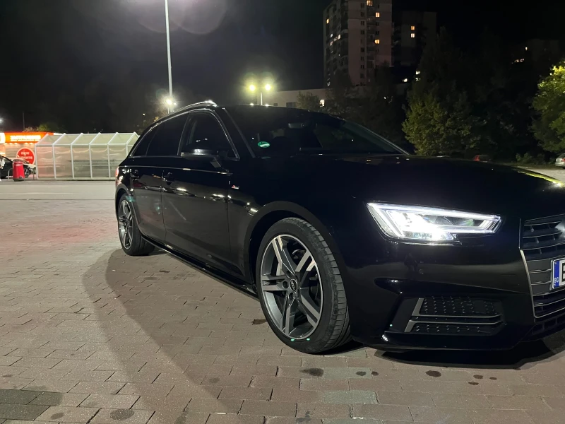 Audi A4 S-Line/S-Tronic/LED/190-2.0TDI, снимка 8 - Автомобили и джипове - 47815263