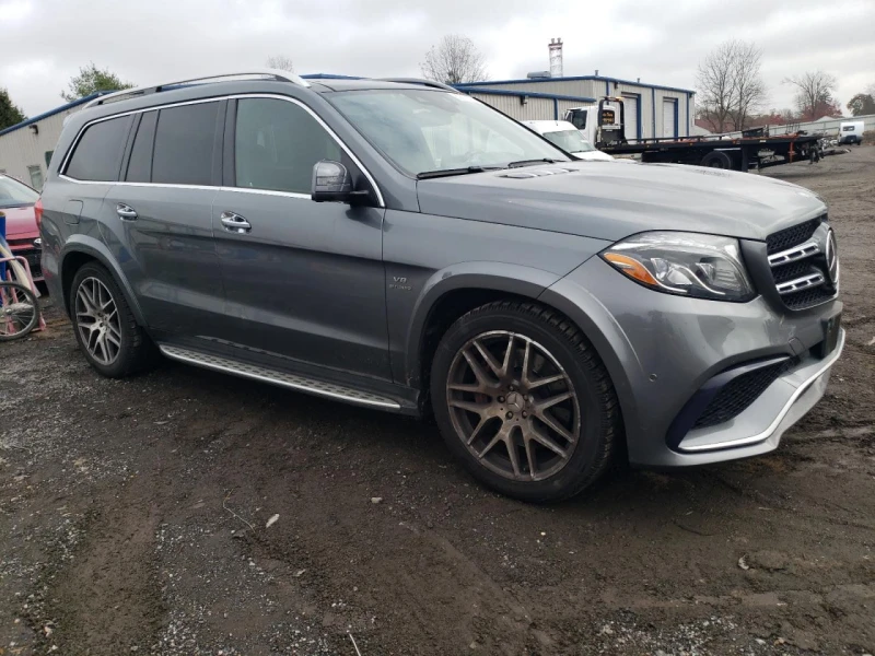 Mercedes-Benz GLS 63 AMG 4MATIC* HARMAN/KARDON* ПОДГРЕВ* ОБДУХ* ПАНО* МАСАЖ, снимка 4 - Автомобили и джипове - 48384476