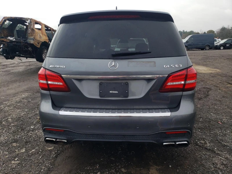 Mercedes-Benz GLS 63 AMG 4MATIC* HARMAN/KARDON* ПОДГРЕВ* ОБДУХ* ПАНО* МАСАЖ, снимка 6 - Автомобили и джипове - 48384476