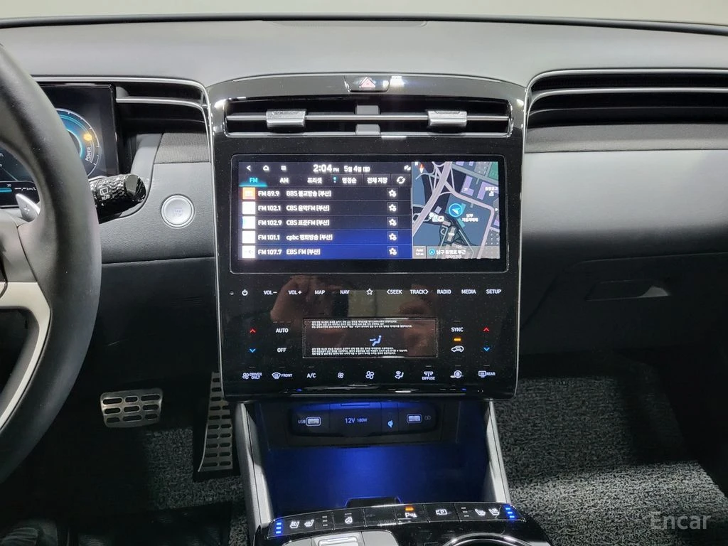 Hyundai Tucson 1.6 Hybrid* DISTRONIC* ПОДГРЕВ* ОБДУХВАНЕ* КАМЕРА*, снимка 12 - Автомобили и джипове - 55309383