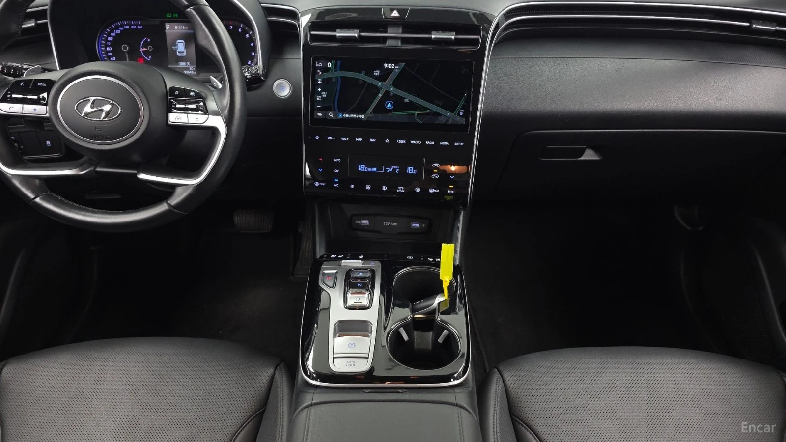 Hyundai Tucson Modern* ДИСТРОНИК* ПОДГРЕВ* ОБДУХВАНЕ* КАМЕРА* , снимка 11 - Автомобили и джипове - 55492346