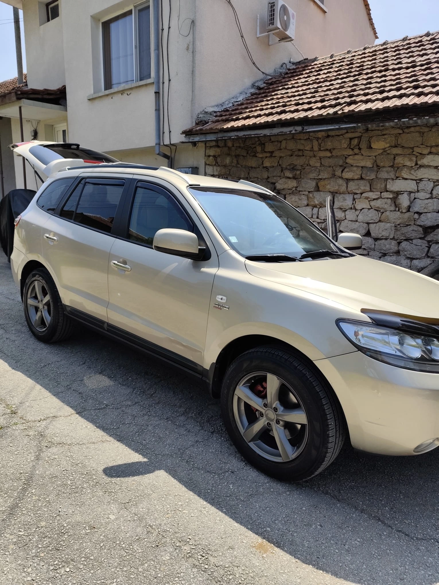 Hyundai Santa fe, снимка 3 - Автомобили и джипове - 56003383