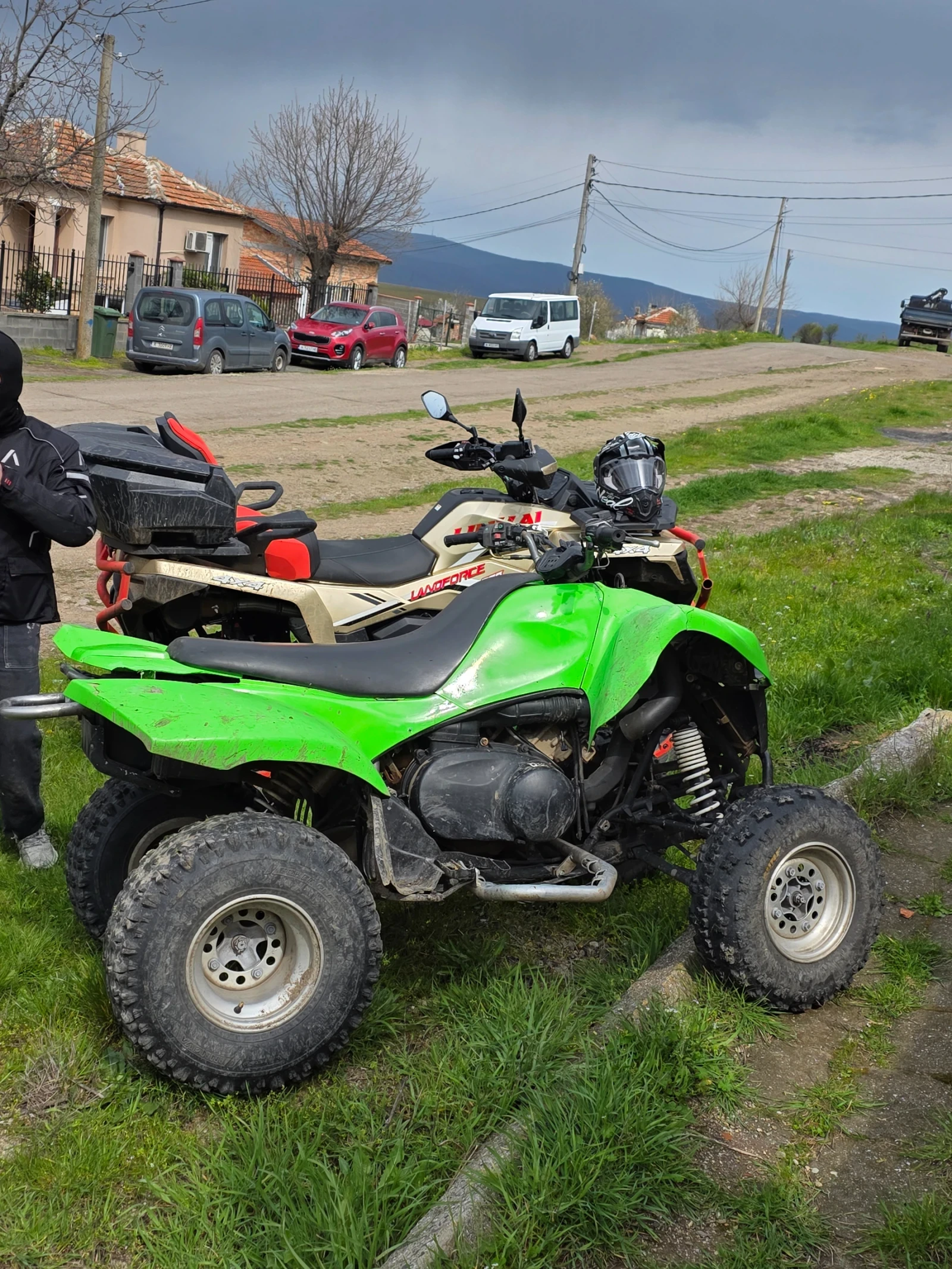Kawasaki Kfx 700, снимка 9 - Мотоциклети и мототехника - 54660337
