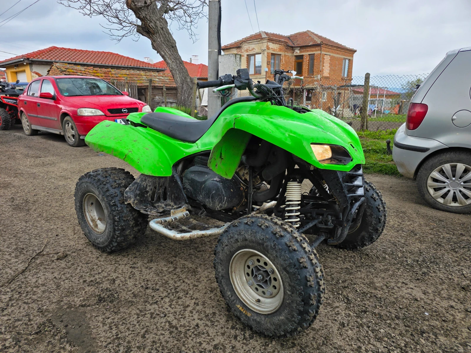 Kawasaki Kfx 700, снимка 7 - Мотоциклети и мототехника - 54660337