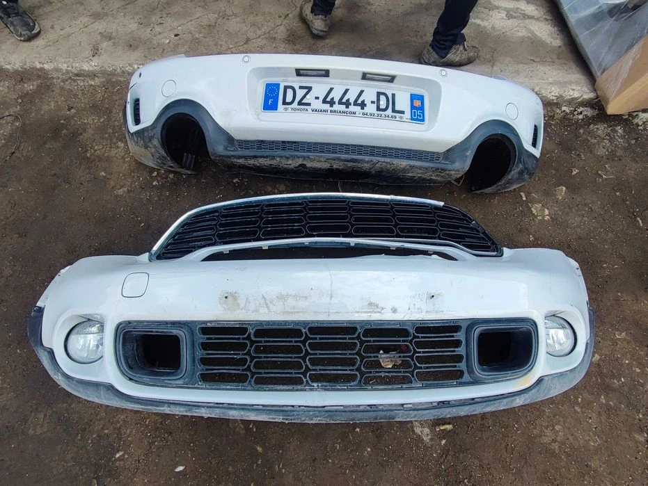 Оборудвана Предна Задна броня Mini Countryman R60 2 Бял и Сив 51119803932