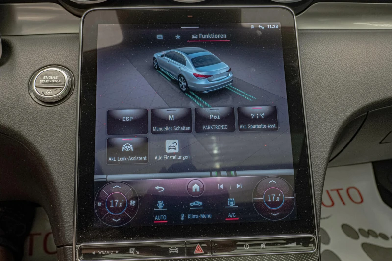 Mercedes-Benz C 300 d/Business/Панорама/Night Paket/Камера/Dynamic Sel, снимка 15 - Автомобили и джипове - 51085225