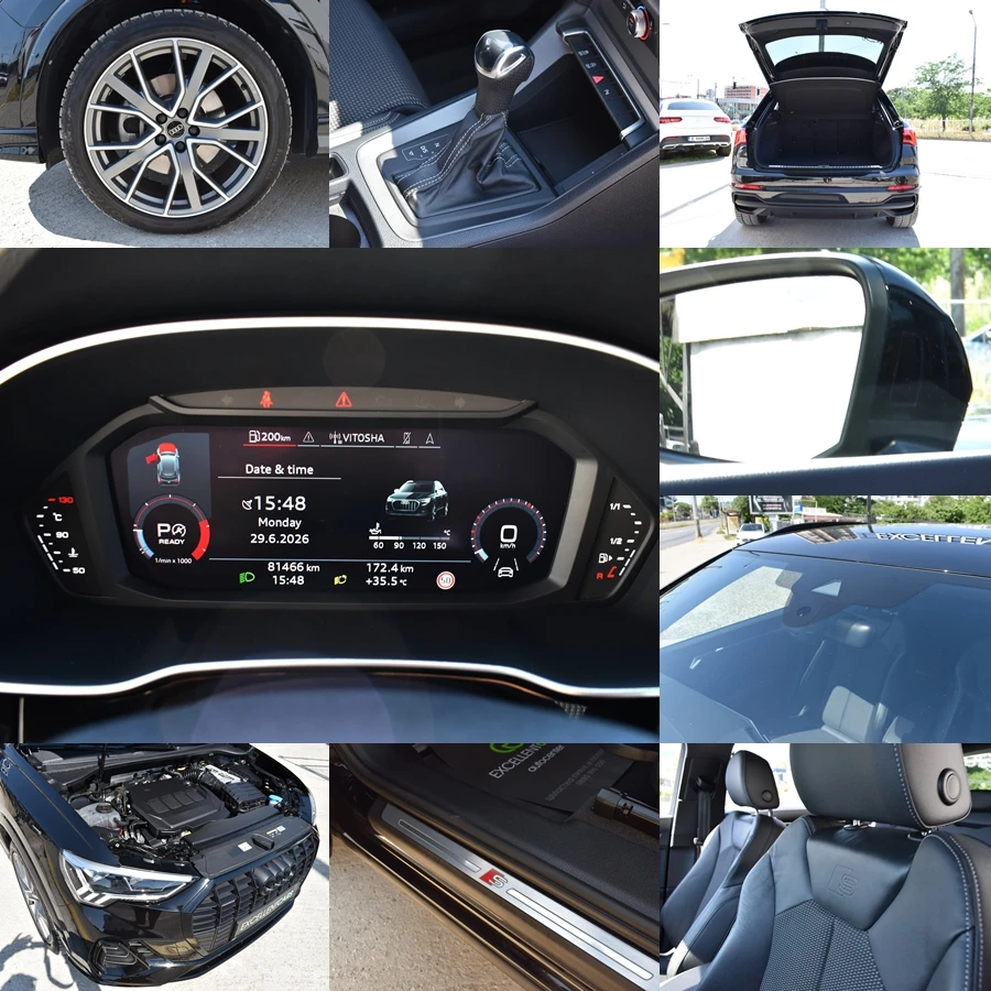 Audi Q3 2.0TDI* 200H.P* 3xS-LINE* DISSTRONIC* LINE_ASSIST*, снимка 16 - Автомобили и джипове - 55099227