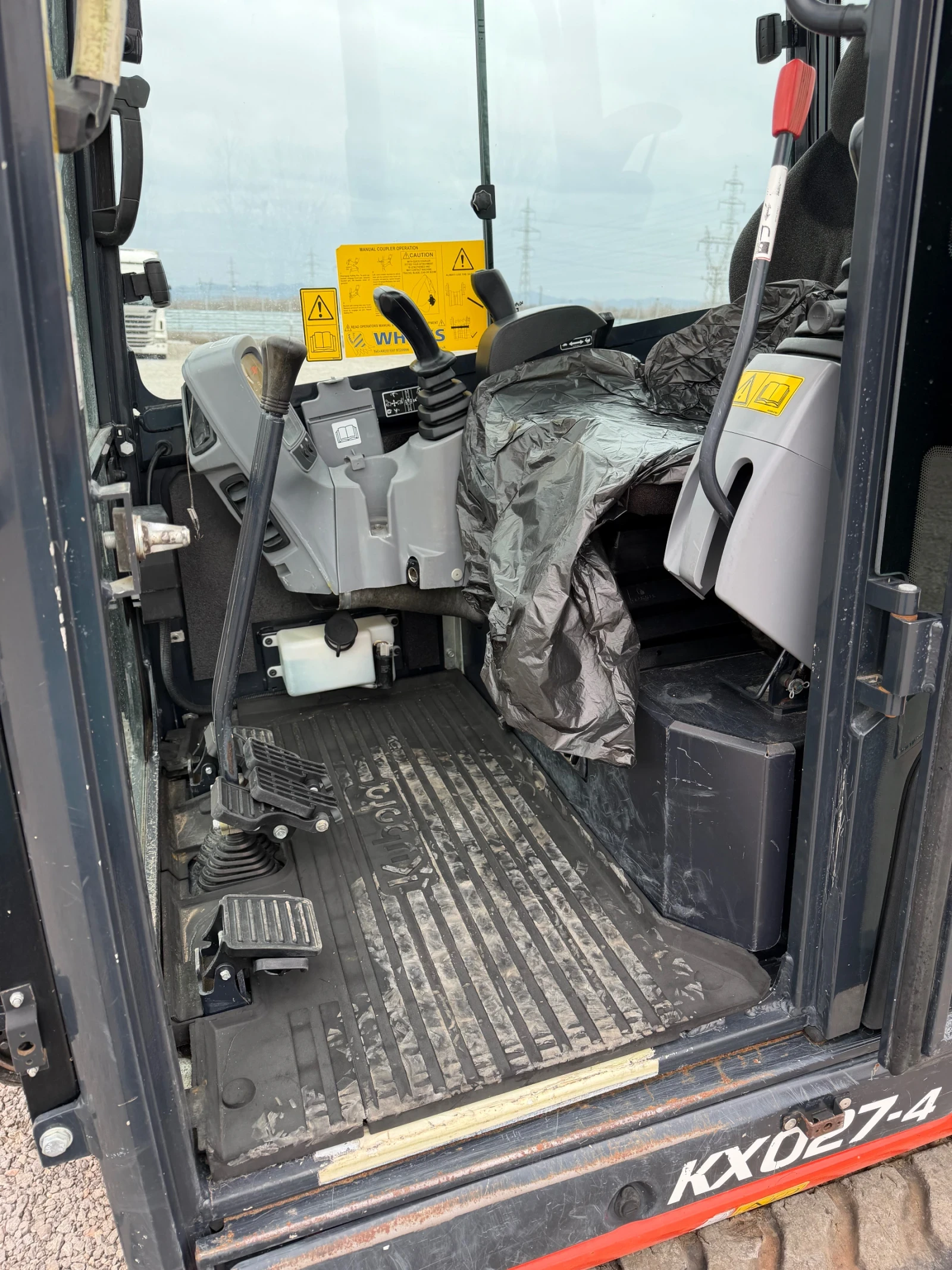 Багер Kubota KX027-4, снимка 10 - Индустриална техника - 53892628