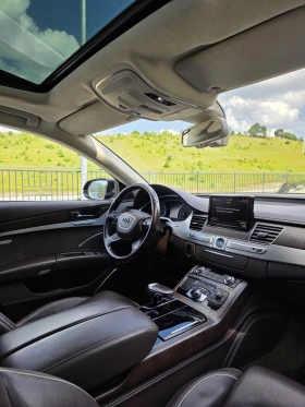 Audi A8 4.2 TDI  !!ТОП!! МАСАЖИ, НОЩНО ВИЖДАНЕ, ОБДУХВАНЕ, снимка 14
