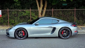 Porsche Cayman 718* GTS 2.5* КОЖА* ОБДУХВ* ПОДГРЕВ* НАВИ* PDK, снимка 16