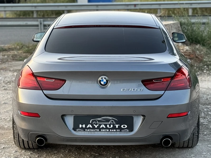 BMW 640 d= GRAN COUPE= LED= HEAD UP= SOFT CLOSE= KEYLESS G, снимка 6 - Автомобили и джипове - 46988720