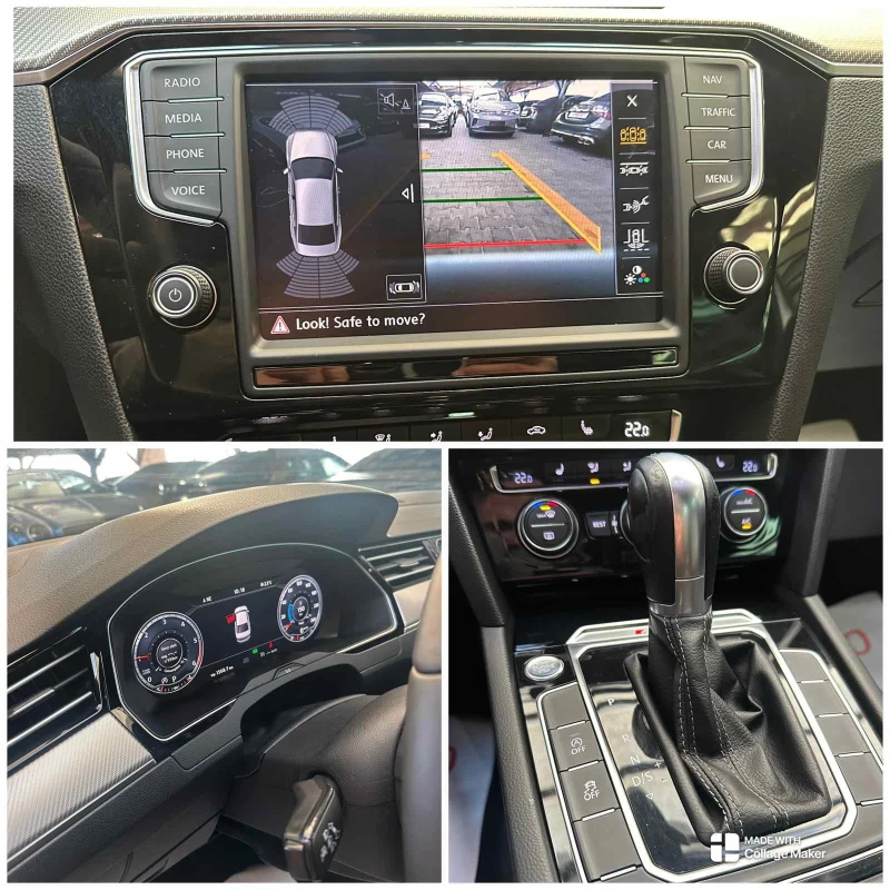 VW Passat RLine/2.0TDI/4Motion/Virtual/DSG/F1/Камера/Подгрев, снимка 11 - Автомобили и джипове - 48178139