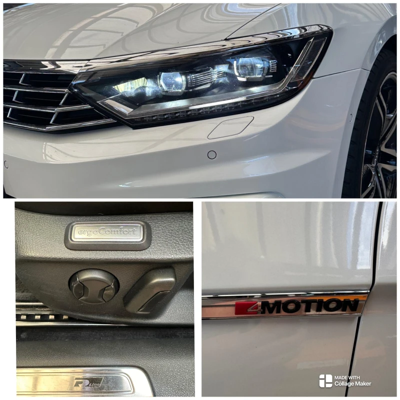 VW Passat RLine/2.0TDI/4Motion/Virtual/DSG/F1/Камера/Подгрев, снимка 7 - Автомобили и джипове - 48178139