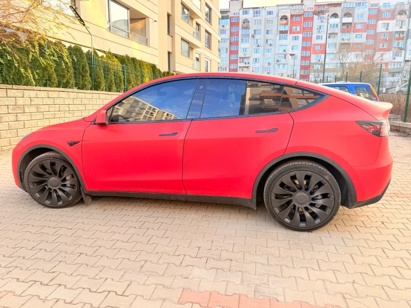Tesla Model Y 2022 Dual Motor Long range 72000 km Гаранция, снимка 6 - Автомобили и джипове - 52885449