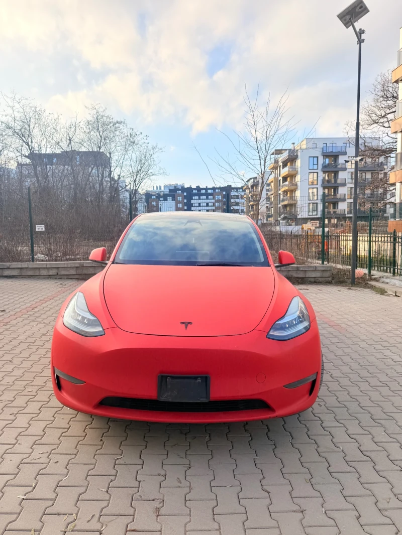 Tesla Model Y 2022 Dual Motor Long range 72000 km Гаранция, снимка 2 - Автомобили и джипове - 52885449