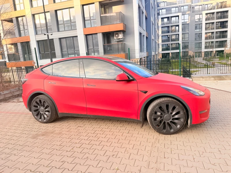 Tesla Model Y 2022 Dual Motor Long range 72000 km Гаранция, снимка 5 - Автомобили и джипове - 52885449