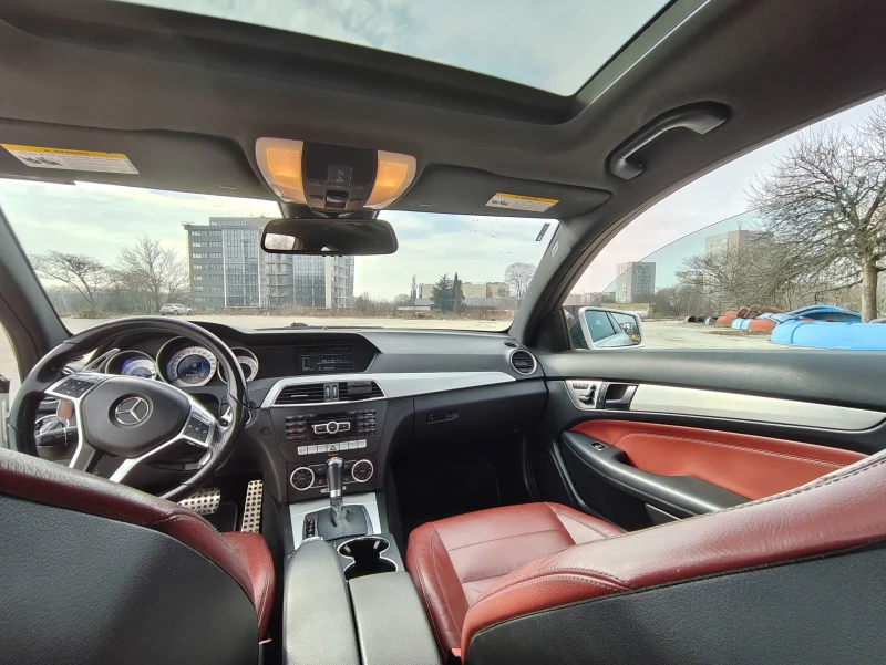 Mercedes-Benz C 350 4-MATIC/Червен интериор, снимка 10 - Автомобили и джипове - 53454069