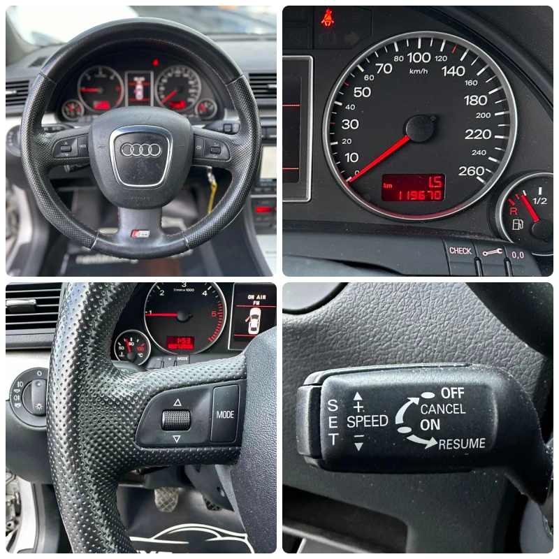 Audi A4 2.0TDI 170HP 119 000KM S LINE NAVI, снимка 13 - Автомобили и джипове - 53597299