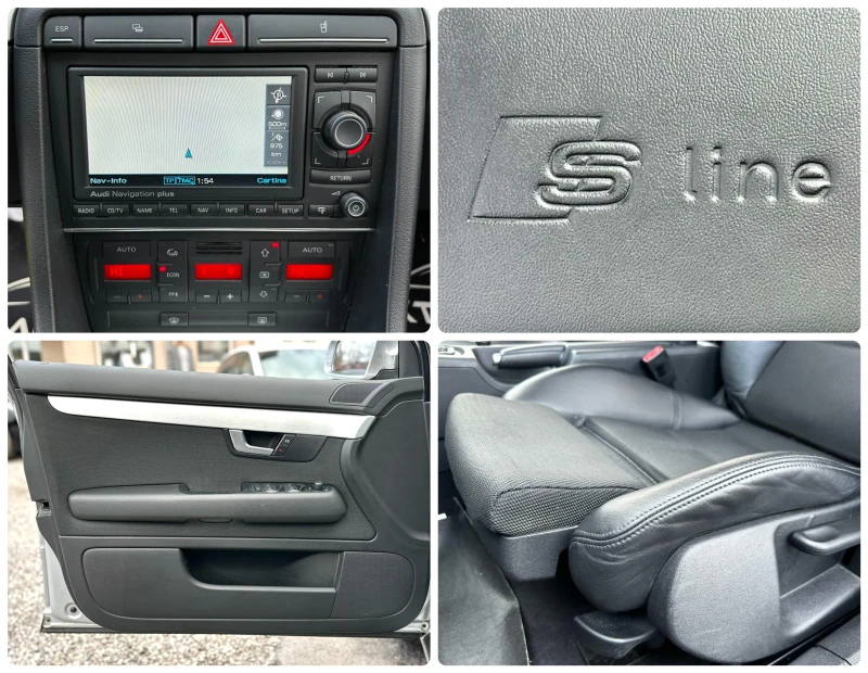 Audi A4 2.0TDI 170HP 119 000KM S LINE NAVI, снимка 14 - Автомобили и джипове - 53597299