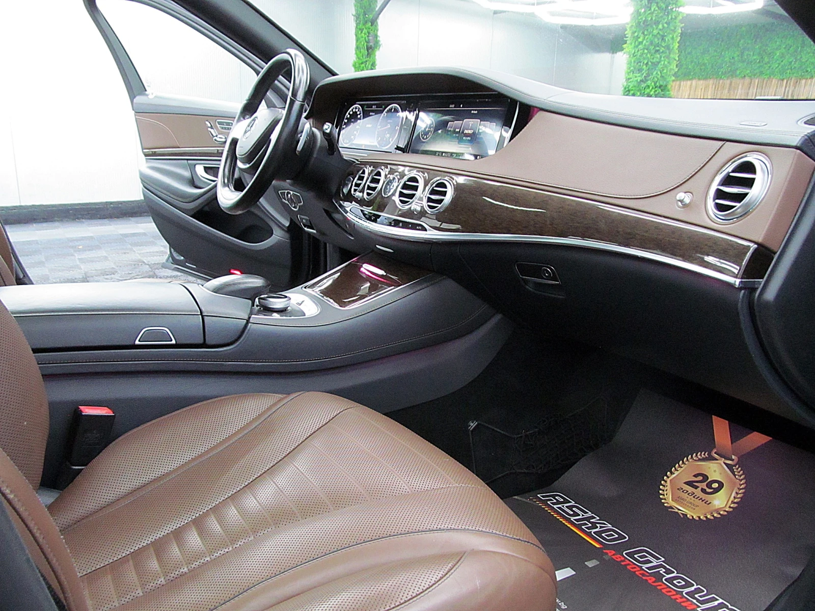 Mercedes-Benz S 350 4-MATIC/AMG/PANORAMA/KeylessGo/  | Mobile.bg   13