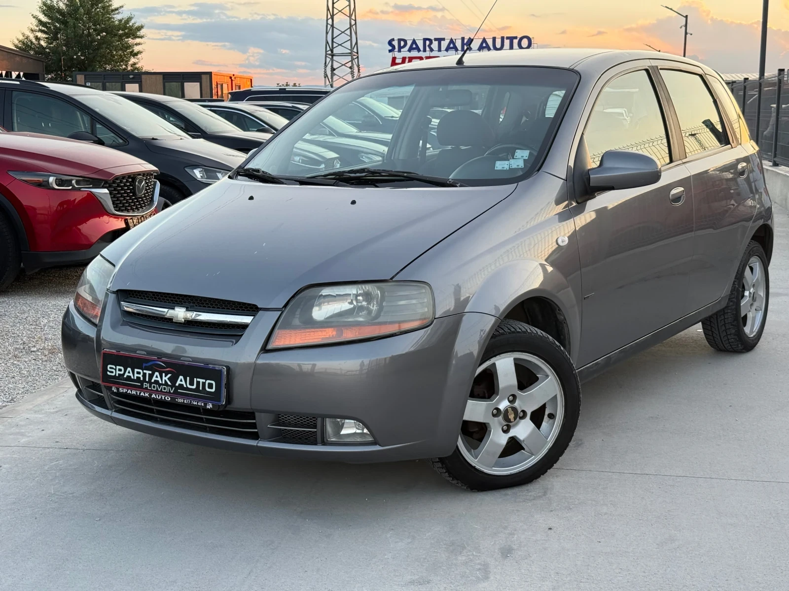 Chevrolet Aveo 1.4i* АВТОМАТИК* 2008г* 90.000КМ* НОВА* РЕГИСТРИРА