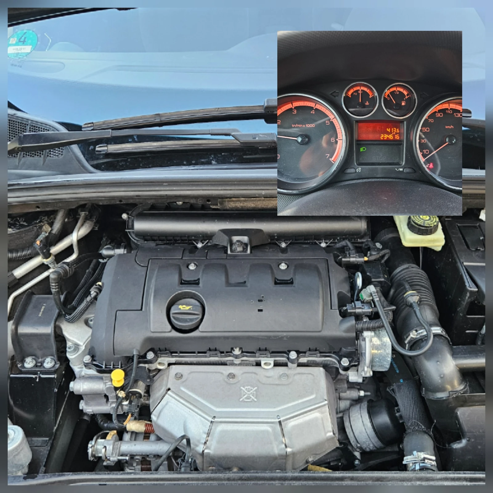 Peugeot 308 1.6 KLIMATRONIK/BENZIN, снимка 16 - Автомобили и джипове - 55681407