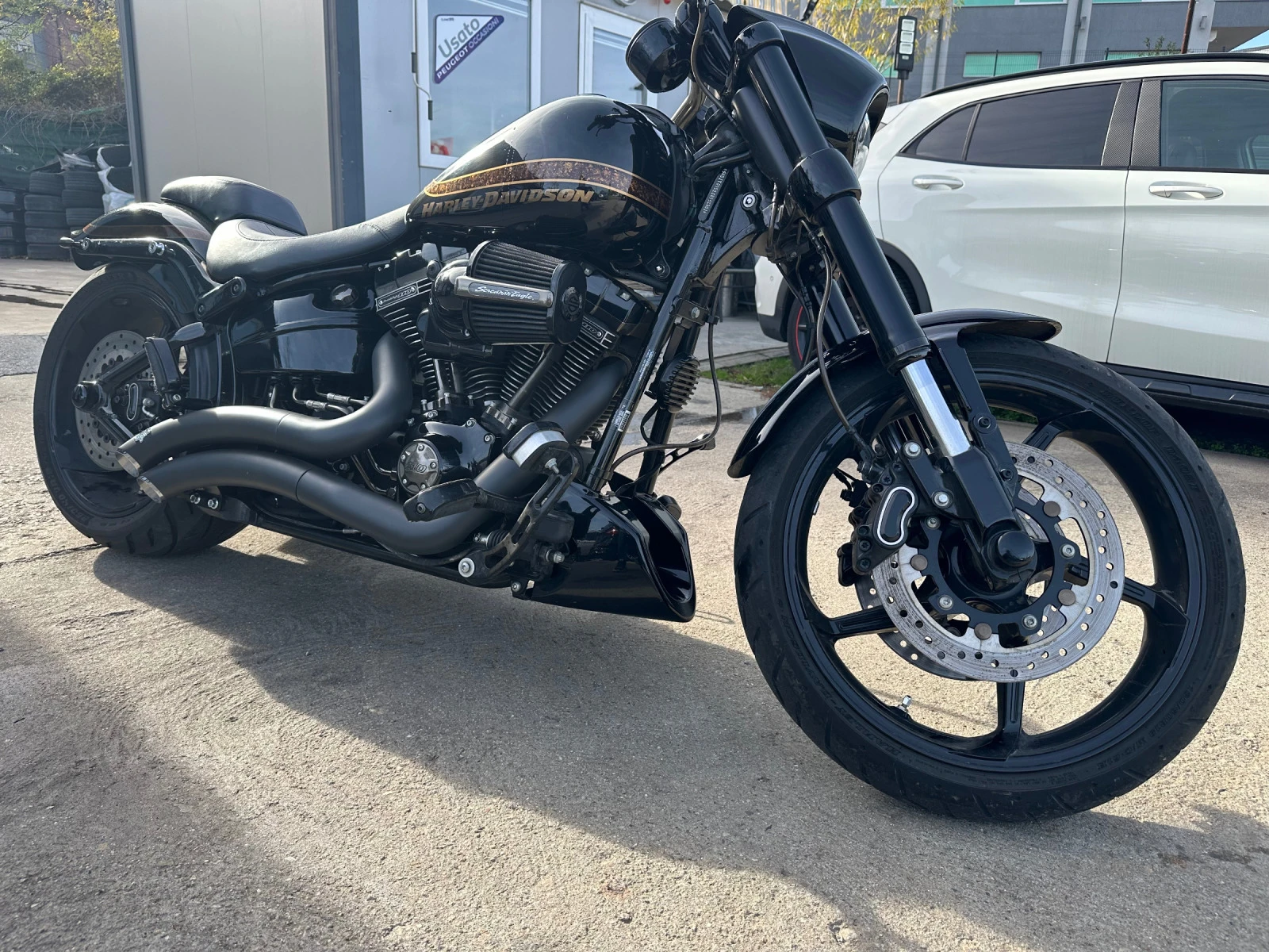 Harley-Davidson CVO 110 breakout pro street CVO  | Mobile.bg   1
