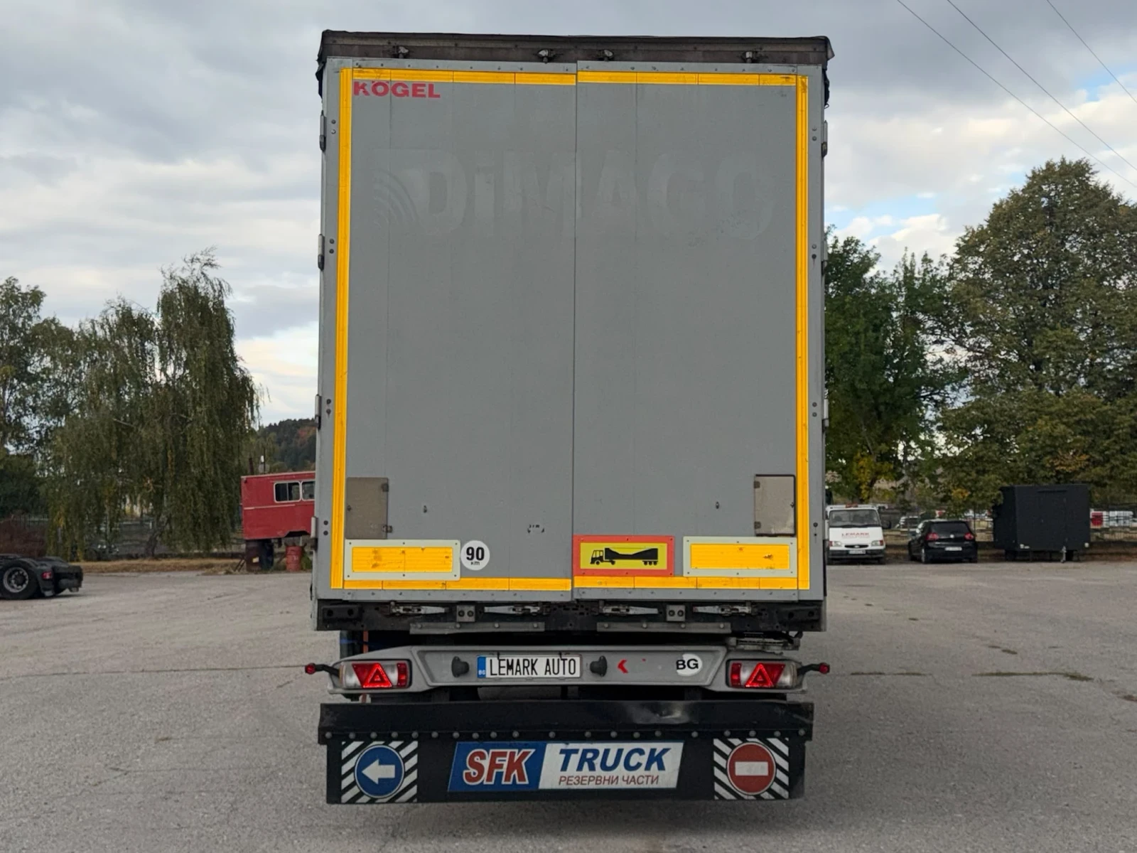 Полуремарке Koegel SN 24 EN 12642-XL CODE WABCO SAF