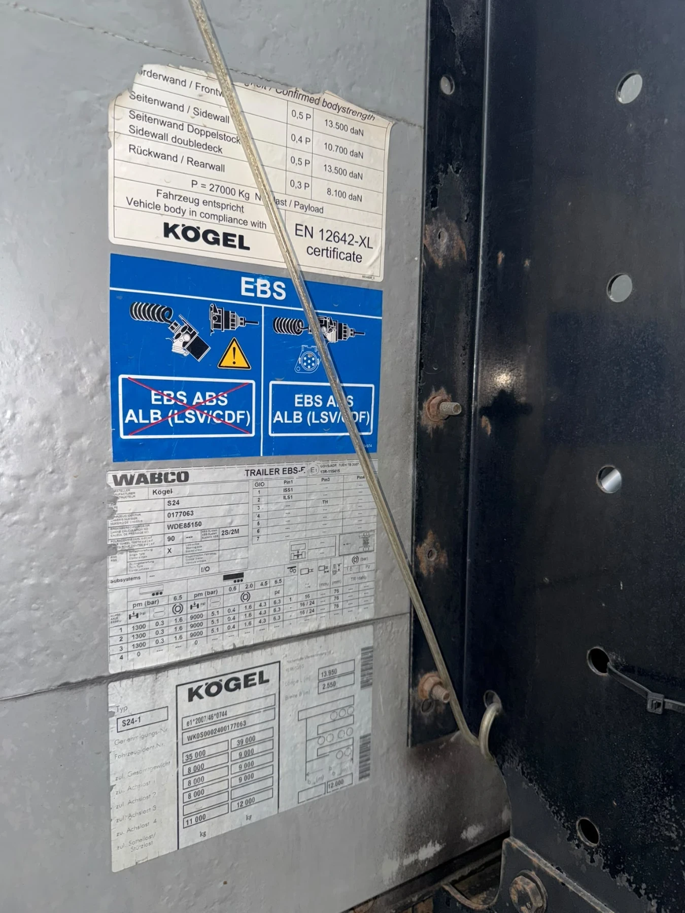 ����������� Koegel SN 24 EN 12642-XL CODE WABCO SAF | Mobile.bg � ����������� 11