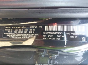 Alfa Romeo Giulia 2.0l Rwd, снимка 9