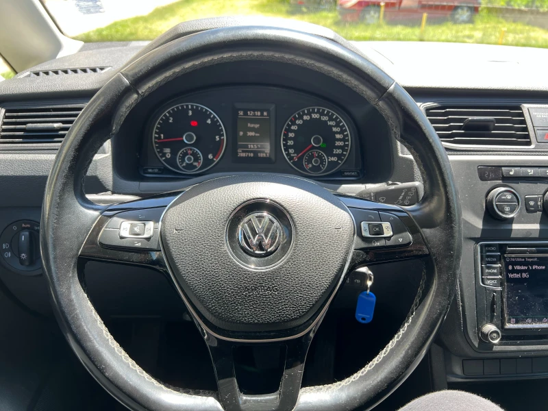 VW Caddy 1.6TDI 102кс Атвом, Подгр, Климтр, снимка 12 - Автомобили и джипове - 48899669