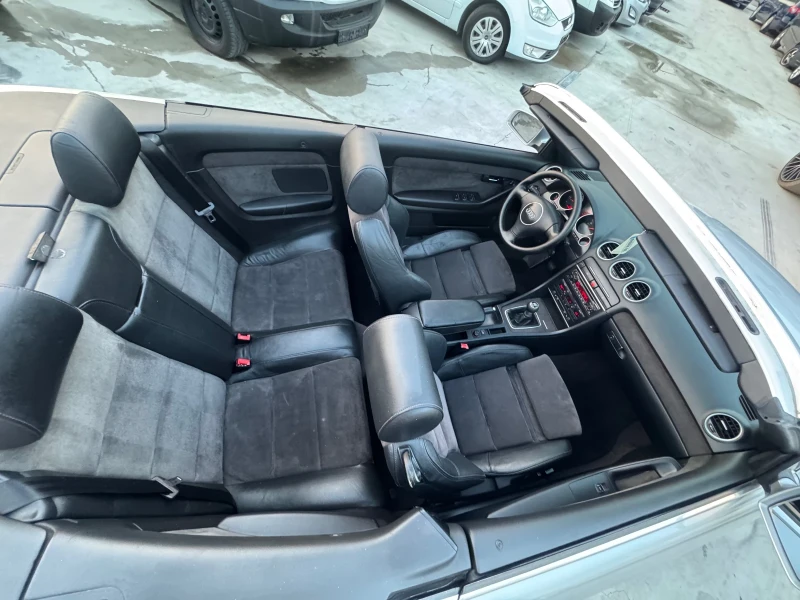 Audi A4 2.4i БЕНЗИН КАБРИО, снимка 12 - Автомобили и джипове - 51190961