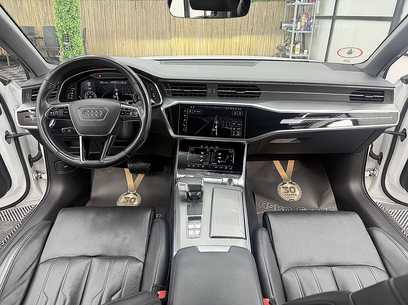 Audi A6 S-Line/DIGITAL/3D-Kamera/ПОДГРЕВ ОБДУХВАНЕ ЛИЗИНГ, снимка 12 - Автомобили и джипове - 54043328