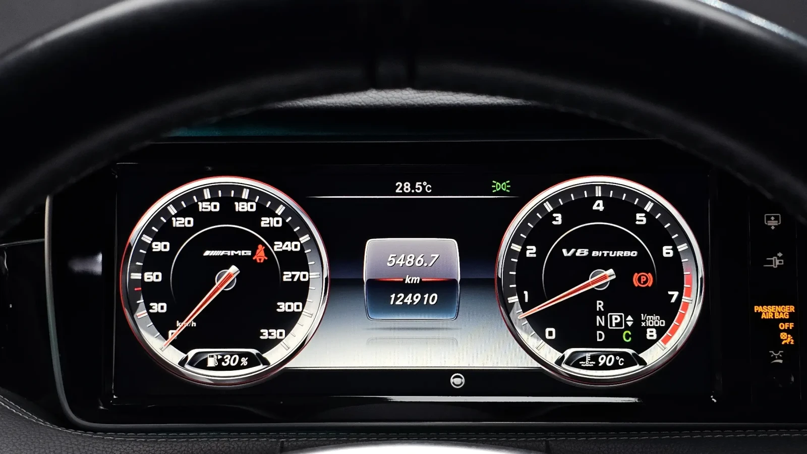 Mercedes-Benz S 63 AMG 4MATIC COUPE * КРАЙНА ЦЕНА* FULL, снимка 10 - Автомобили и джипове - 56070399
