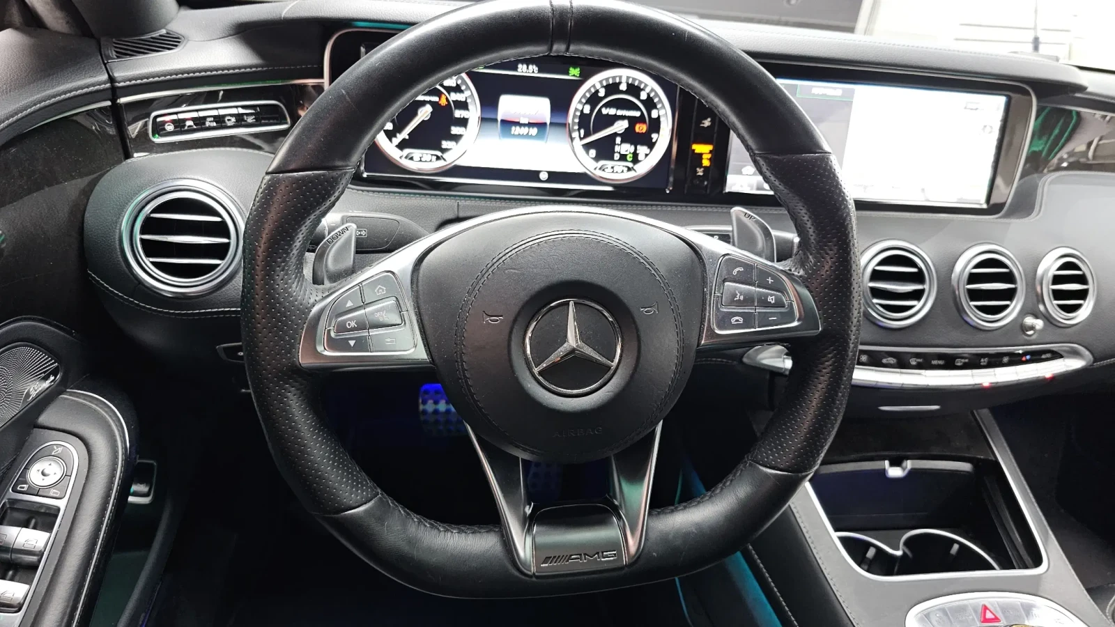 Mercedes-Benz S 63 AMG 4MATIC COUPE * КРАЙНА ЦЕНА* FULL, снимка 9 - Автомобили и джипове - 56070399