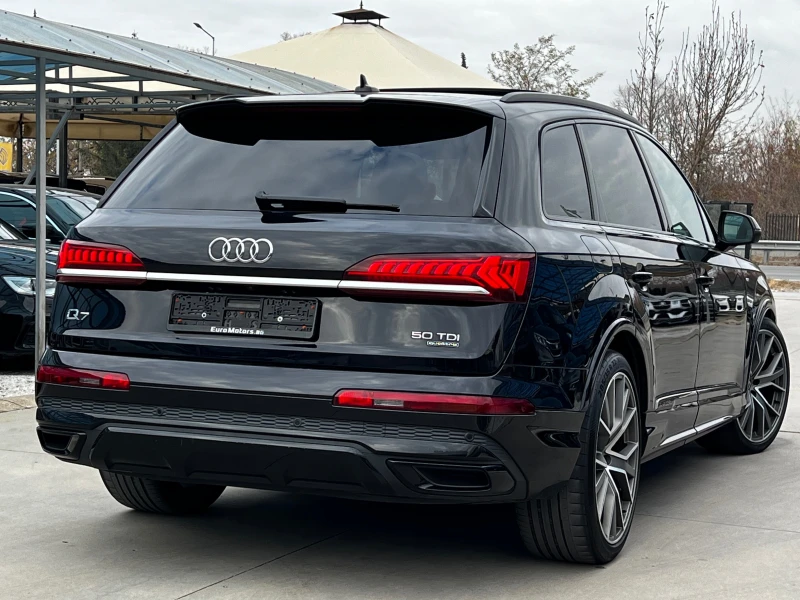 Audi Q7 50TDI, QUATTRO, 7м, S LINE, BLACK, FULL SERVICE AU, снимка 5 - Автомобили и джипове - 48165036