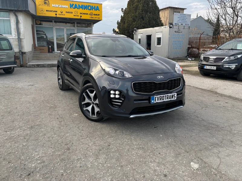 Kia Sportage 2, 0 D /4x4/ GT-Line/ Панорама/Камера/ Нави/ , снимка 1 - Автомобили и джипове - 49497076