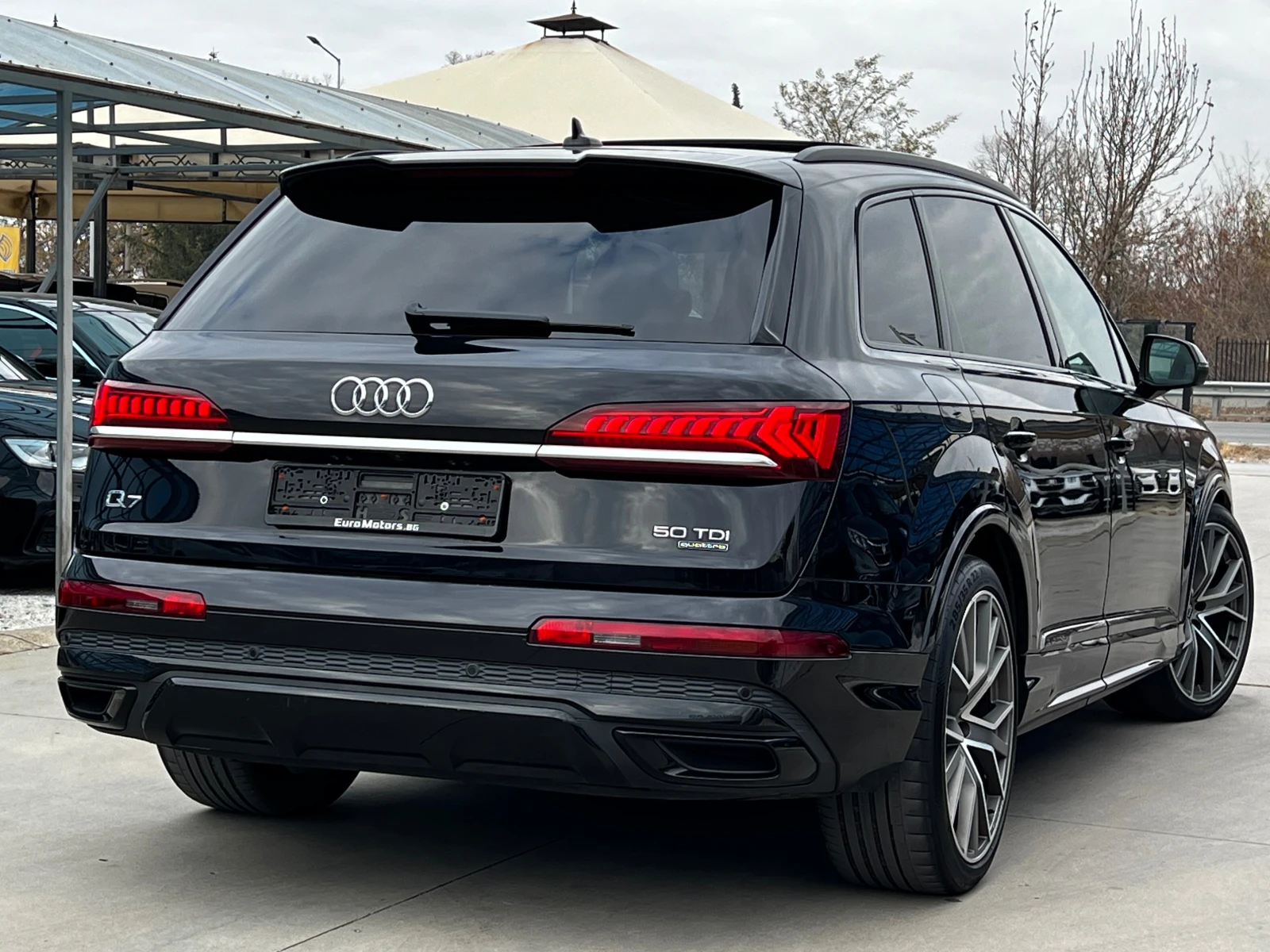 Audi Q7 50TDI, QUATTRO, 7м, S LINE, BLACK, FULL SERVICE AU - изображение 5