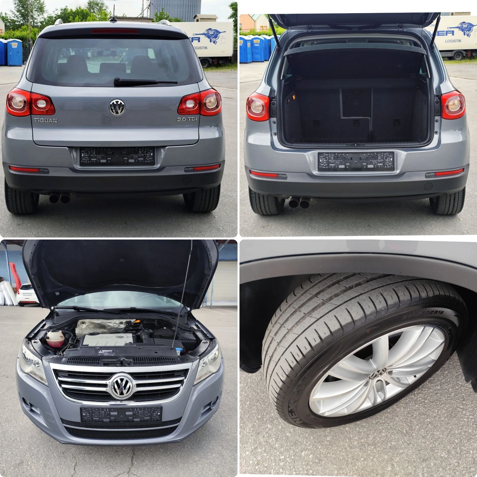 VW Tiguan 2.0TDI-140кс.-4-MOTION-DSG-6, снимка 9 - Автомобили и джипове - 54634410