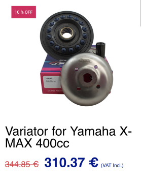 Yamaha X-max 400 iron max , снимка 13 - Мотоциклети и мототехника - 44536614