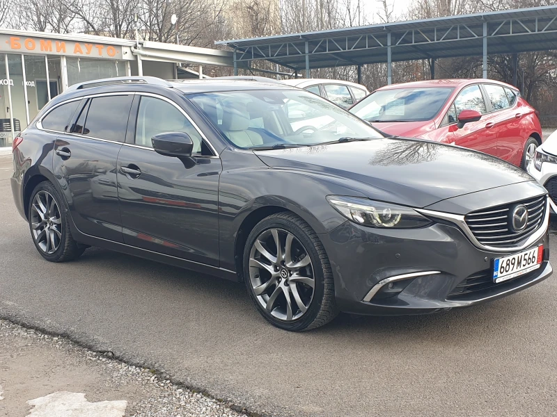 Mazda 6 2.2D* SKYACTIV* 4X4* EURO6B* LED/XENON* HEAD UP* , снимка 3 - Автомобили и джипове - 48784515