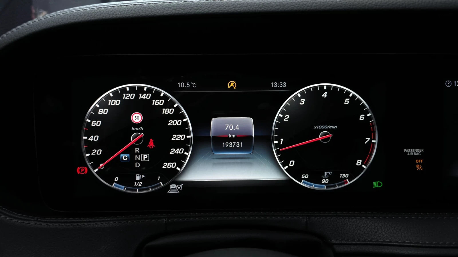 Mercedes-Benz S 560 L 4Matic / TV / CHAUFFEUR / 360 / МАСАЖИ / HUD, снимка 10 - Автомобили и джипове - 54073177